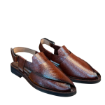 Crocodile Leather Peshawari Chappal