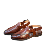 Crocodile Leather Peshawari Chappal